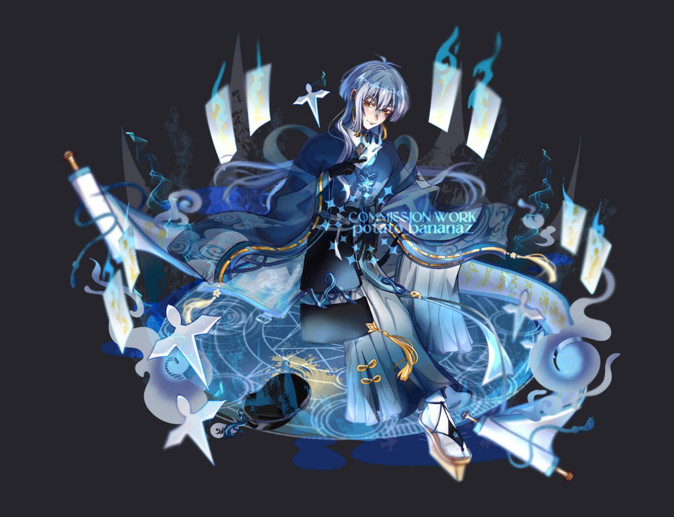 Original Character Splash Art / Full Body Renders